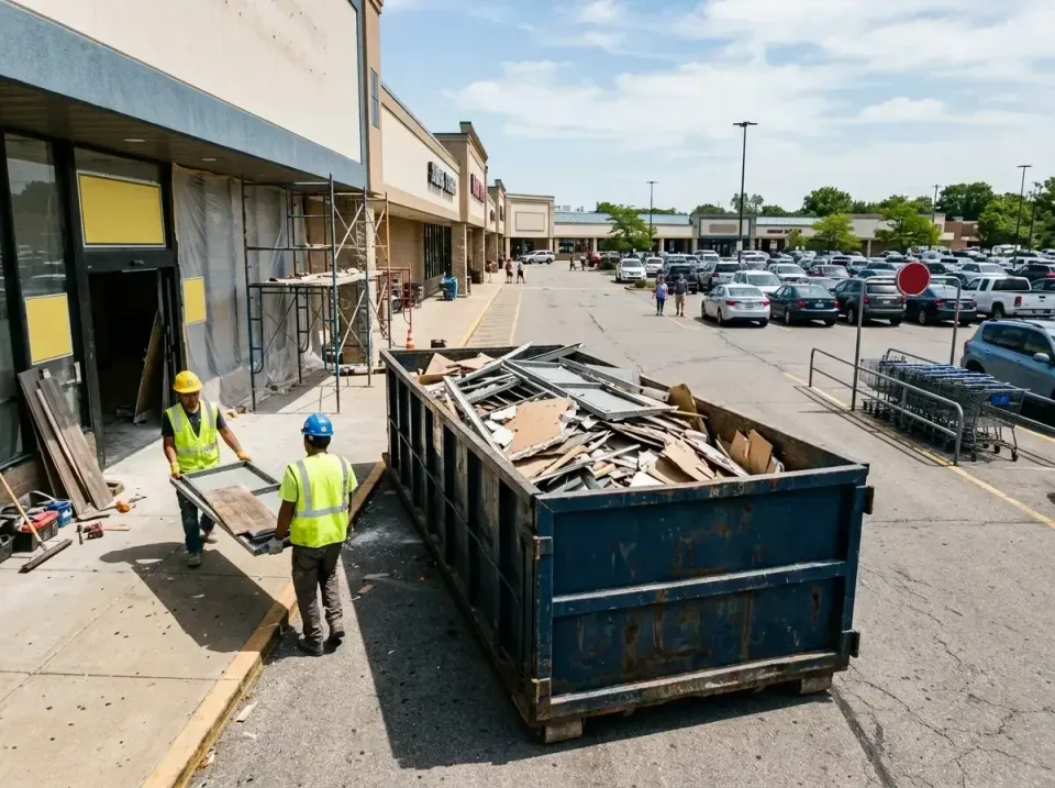 retail-store-renovation-debris-003 — frequently asked questions, Roll-off Dumpster Rentals in Kingston Estates, NJ